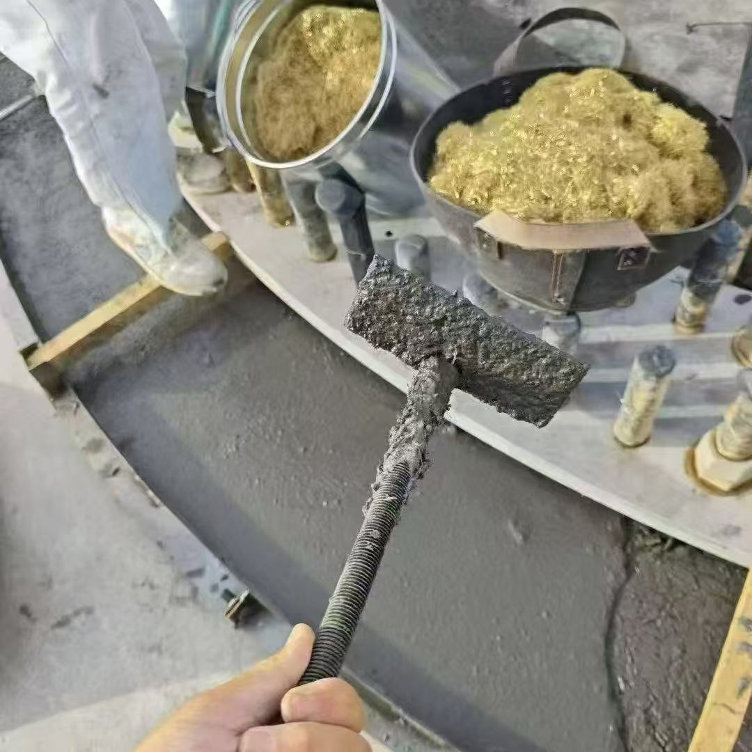 新干C120钢纤维高强无收灌浆料 轧机压缩机汽轮机发电机锻压设备底座灌浆材料